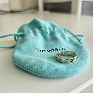 Tiffany Atlas Pierced Ring - Size 4.5
